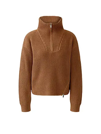 OUÍ | Troyer Pullover | camel